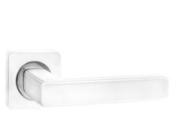 Ренц | модель Арона (матовый супер белый/хром блестящий)