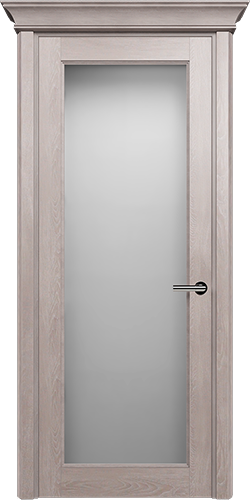 Межкомнатная дверь Status 552 стекло Сатинато Белое
