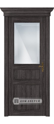 Межкомнатная дверь Status | модель 532 стекло алмазная гравировка грань