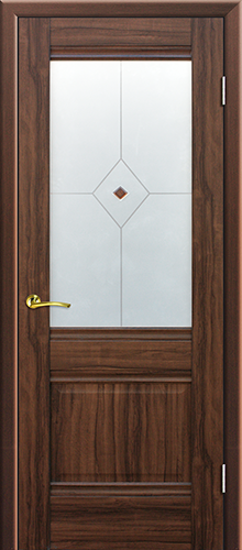 Межкомнатная дверь Profildoors 2X стекло Узор