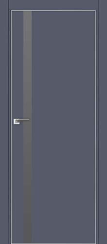 Межкомнатная дверь Profildoors 6E стекло Серебро матлак (матовая кромка)