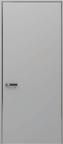 Межкомнатная дверь Profildoors | модель 0PE (под покраску, кромка матовый алюминий с 4-х сторон)