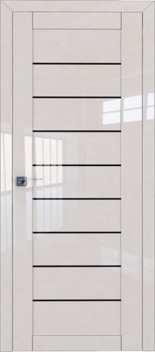 Межкомнатная дверь Profildoors 73L Черный триплекс