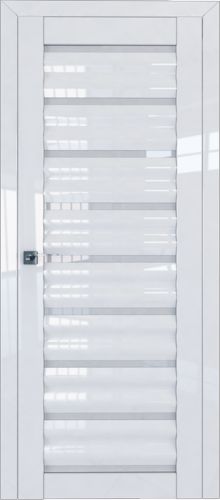 Межкомнатная дверь Profildoors 76L Белый триплекс