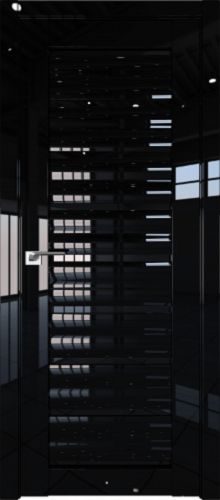Межкомнатная дверь Profildoors 76L Черный триплекс