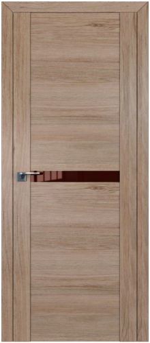 Межкомнатная дверь Profildoors | модель 2.01XN стекло Коричневый лак