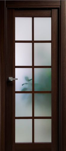 Межкомнатная дверь Status 123 стекло сатинат белое