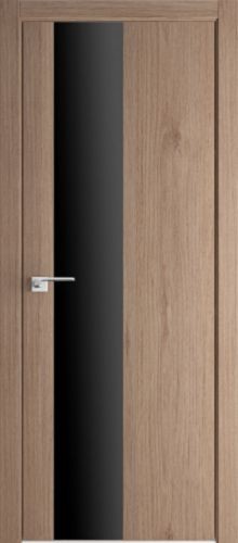 Межкомнатная дверь Profildoors | модель 5ZN ABS стекло Черный лак