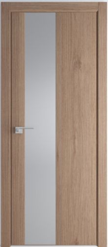 Межкомнатная дверь Profildoors | модель 5ZN ABS стекло Серебро матлак