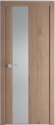 Межкомнатная дверь Profildoors 5ZN ABS стекло Серебро матлак