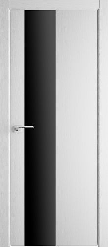 Межкомнатная дверь Profildoors | модель 5ZN стекло Черный лак (матовая кромка)