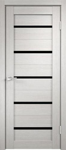 Межкомнатная дверь Velldoris | модель Duplex PO Лакобель Черное