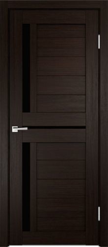 Межкомнатная дверь Velldoris | модель Duplex 3 PO Лакобель Черное