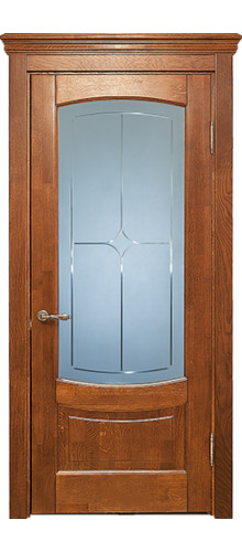 Межкомнатная дверь Alvero | модель Алина ПО Silver