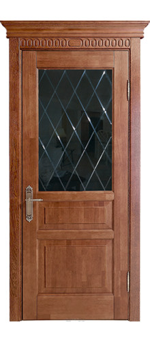 Межкомнатная дверь Alvero | модель Александра ПО 4 Black