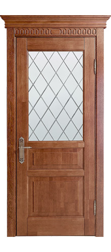Межкомнатная дверь Alvero | модель Александра ПО 4 Silver