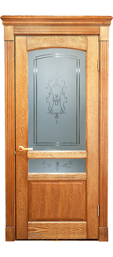 Межкомнатная дверь Alvero | модель Кристина ПО 4 Silver