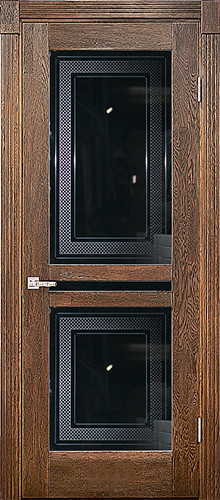 Межкомнатная дверь Alvero | модель Афина ПО 3 Black