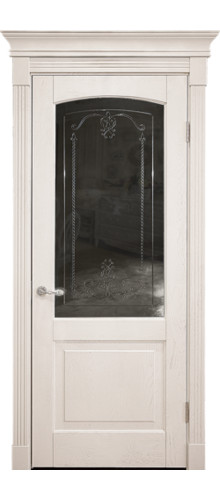 Межкомнатная дверь Alvero | модель Виктория ПО 4 Black