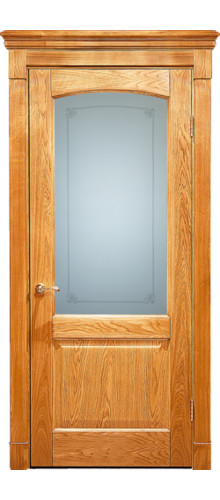 Межкомнатная дверь Alvero | модель Ника ПО 3 Silver