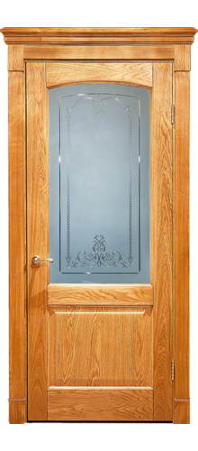 Межкомнатная дверь Alvero | модель Ника ПО 4 Silver
