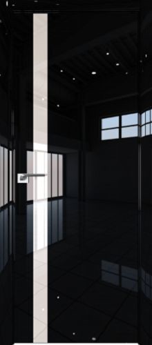 Межкомнатная дверь Profildoors | модель 6LK стекло Перламутровый лак (матовая кромка)