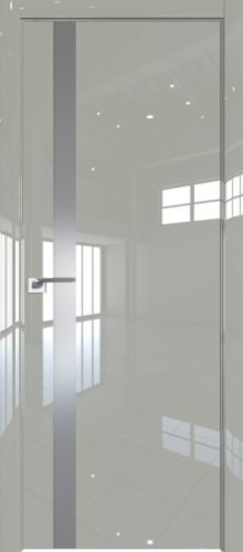 Межкомнатная дверь Profildoors | модель 6LK стекло Серебро матлак (матовая кромка)