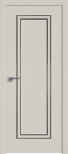Межкомнатная дверь Profildoors 50E ABS (багет серебро)