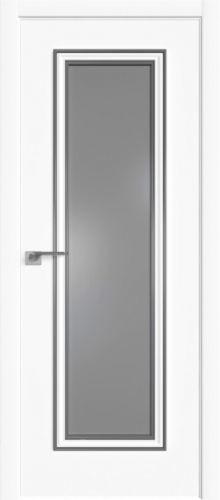 Межкомнатная дверь Profildoors | модель 51E ABS стекло Серебро матлак (багет серебро)