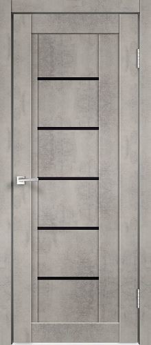 Межкомнатная дверь Velldoris | модель Next 3 PO Лакобель черное