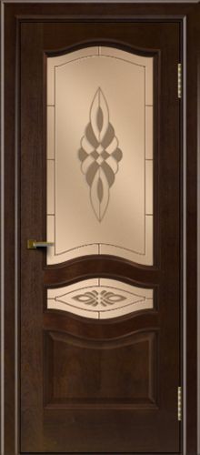 Межкомнатная дверь ЛайнДор | модель Амелия ДО Византия Бронза