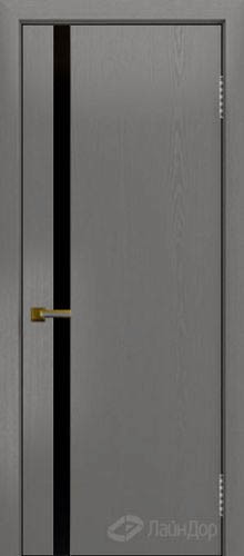 Межкомнатная дверь ЛайнДор | модель Камелия К1 ДО Черное