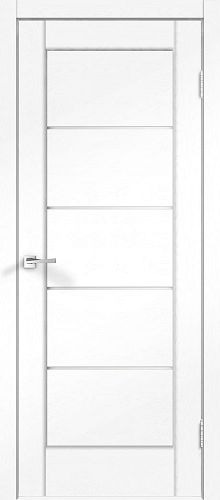 Межкомнатная дверь Velldoris Premier 1 Soft-touch PO Лакобель белое