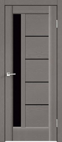 Межкомнатная дверь Velldoris | модель Premier 3 Soft-touch PO Лакобель черное