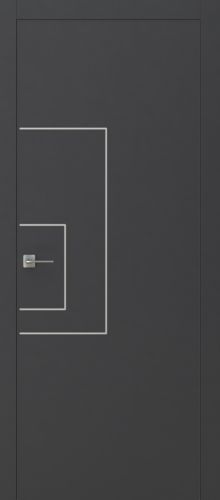 Межкомнатная дверь Фрамир Grafica 1 PG (стоун серый)