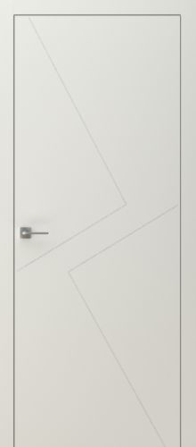 Межкомнатная дверь Фрамир | модель Grafica 2 PG (стоун белый)