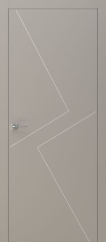 Межкомнатная дверь Фрамир Grafica 2 PG (стоун серый)