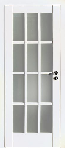 Межкомнатная дверь Turen Becker | модель 102U ПО стекло мателюкс