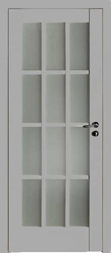 Межкомнатная дверь Лис Холдинг | модель 102U ПО стекло мателюкс