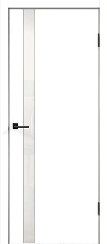 Межкомнатная дверь Velldoris | модель Smart Z1 PO Лакобель белое (кромка ПВХ)