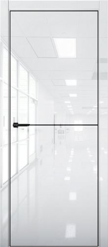 Межкомнатная дверь Aurum Doors | модель Pt 2 Al (кромка анодированная)