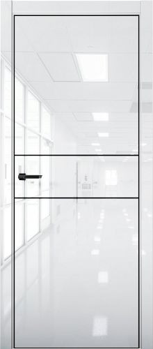 Межкомнатная дверь Aurum Doors | модель Pt 3 Al (кромка анодированная)