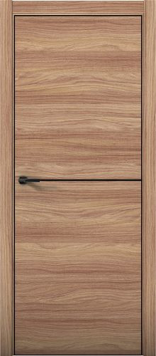 Межкомнатная дверь Aurum Doors | модель Pu 2 Al (кромка анодированная)