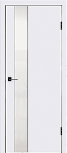 Межкомнатная дверь Velldoris Z3 PO Лакобель белое (кромка ПВХ)