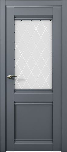 Межкомнатная дверь Aurum Doors | модель Co 12 стекло Ромб