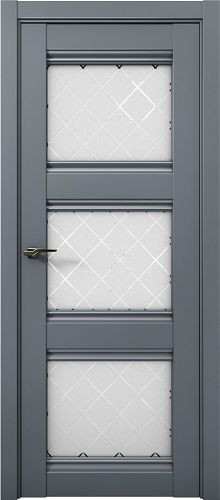 Межкомнатная дверь Aurum Doors | модель Co 24 стекло Ромб