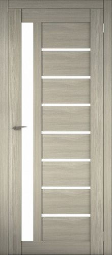 Межкомнатная дверь Aurum Doors | модель Si 5 стекло Белый лакобель