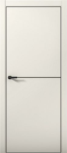 Межкомнатная дверь Aurum Doors | модель Pd 2 Al (кромка анодированная)