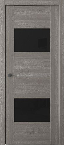 Межкомнатная дверь Dream Doors | модель O4 Зеркало графит (молдинг)
