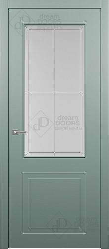 Межкомнатная дверь Dream Doors | модель AN4 Гравировка 111